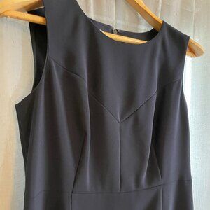 Hobbs London Navy Sheath Dress